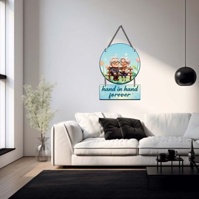 Grandparents Anniversary Wall Hanging Decor 